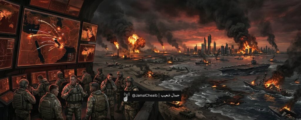 صورة تعبيرية عن تأثير الحرب على الخليج