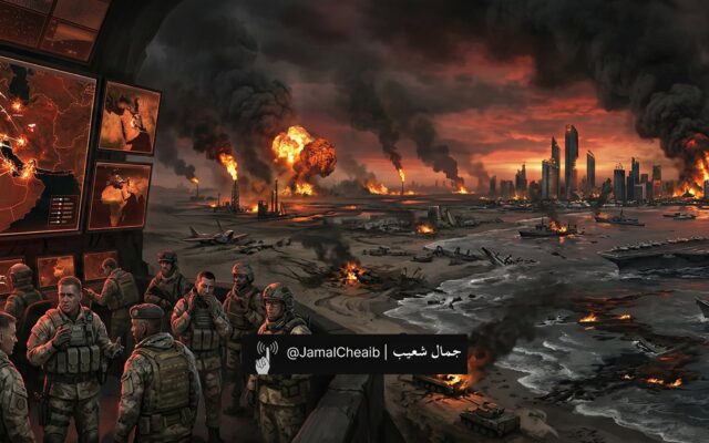 صورة تعبيرية عن تأثير الحرب على الخليج